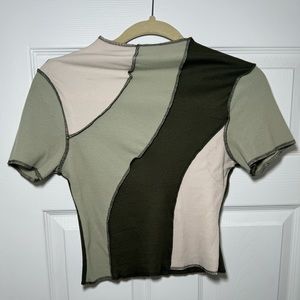 Gilded Intent Color Block Top